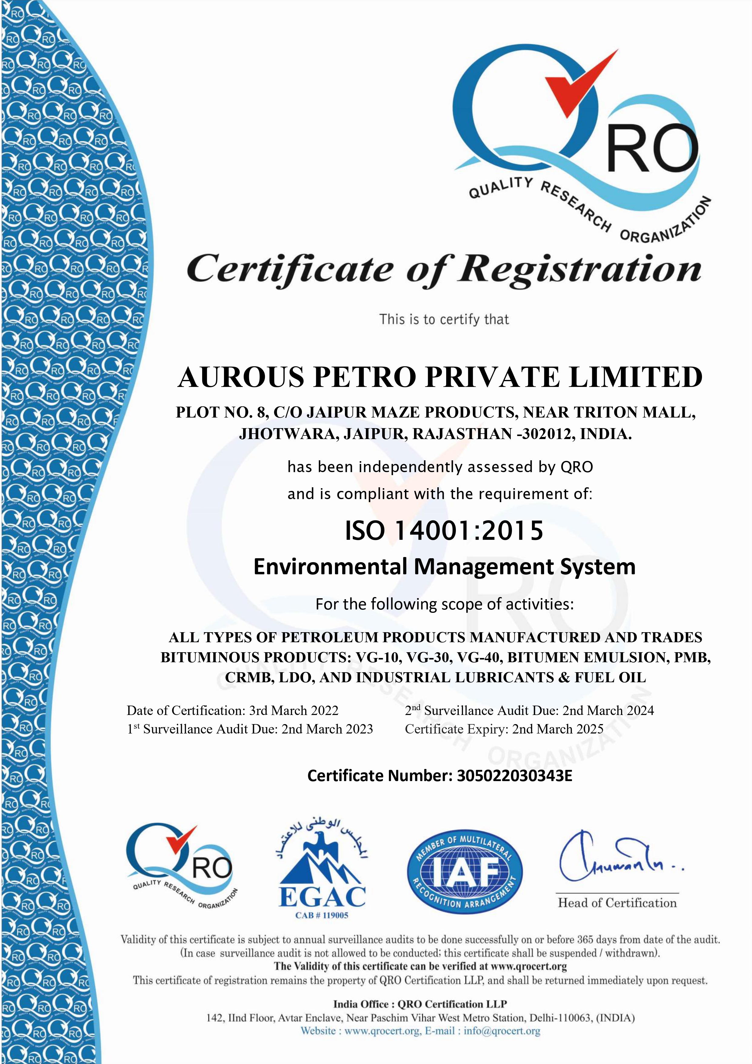 Environmental Management System